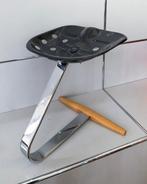 Zanotta - Achille Castiglioni - Kruk - Mezzadro - Zwart -