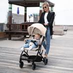 Deryan Buggy easy Luxe Lichtgewicht Buggy - Taupe, Huis en Inrichting, Verzenden, Zo goed als nieuw