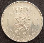 Nederlandse zilveren Gulden 1965