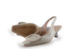 Zinda slingbacks in maat 38 Wit | 10% korting, Kleding | Dames, Schoenen, Verzenden, Wit, Zo goed als nieuw, Zinda