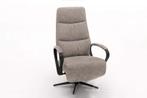 Relaxfauteuil Hitzum - relaxfauteuils - Beige, Nieuw, Stof