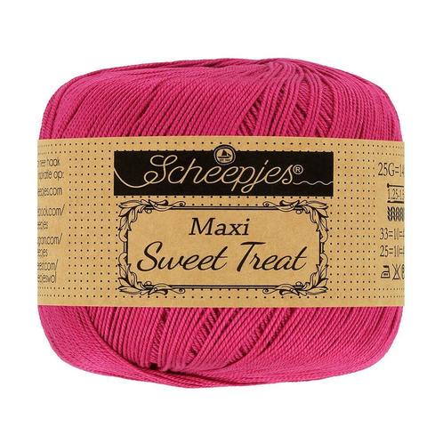 Scheepjes Maxi Sweet Treat - 413 cherry - Gemerceriseerd K, Hobby en Vrije tijd, Breien en Haken, Ophalen of Verzenden