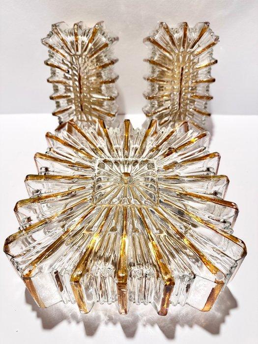 Limburg Glashütte - Wandlamp (3) - Muranoglas, Antiek en Kunst, Antiek | Lampen