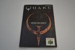 Quake (N64 EUR MANUAL), Verzenden, Zo goed als nieuw