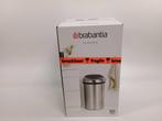 Brabantia Touch Bin Prullenbak - Pearl, Verzenden, Nieuw