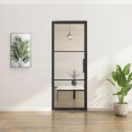 Stalen Taatsdeur - 3 Vlaks - Helder glas*, Doe-het-zelf en Verbouw, Deuren en Horren, 80 tot 100 cm, Overige typen, Nieuw, Metaal