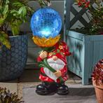 Solar Kabouter - Wonder Wizard - 36 cm, Tuin en Terras, Tuinbeelden, Verzenden, Nieuw, Overige materialen, Overige typen