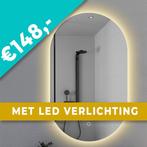 Badkamerspiegel met LED Verlichting + Verwarming Borelli, Huis en Inrichting, Badkamer | Badkamermeubels, Verzenden, Overige typen