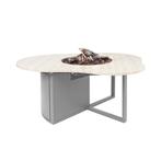 Cosi Fires Cosiloft Novi lounge vuurtafel taupe - stone look, Verzenden, Nieuw