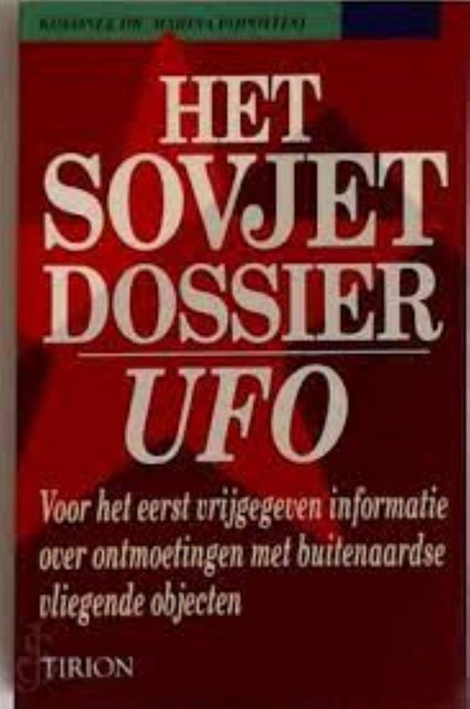 SOVJET DOSSIER UFO 9789051213485 M. Popovitsj, Boeken, Wetenschap, Gelezen, Verzenden