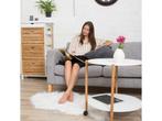 Veiling - Relaxdays vloerkleed schapenvacht imitatie, Huis en Inrichting, Stoffering | Vloerbedekking, Nieuw