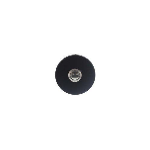 Intersteel Deurbel rond verdekt ø53x10mm - RVS/mat zwart, Huis en Inrichting, Deurbellen, Nieuw, Verzenden