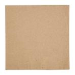 Dinerservetten | 1/4 vouw | Gerecycled kraft | 400mm (200..., Verzenden, Nieuw in verpakking