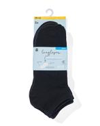 HEMA Dames enkelsokken - 5 paar zwart, Kleding | Dames, Sokken en Kousen, Verzenden, Nieuw, Zwart