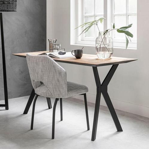 *WOONWINKEL* DTP Home Metropole Teakhouten Bureau, Huis en Inrichting, Bureaus, Nieuw, Verzenden