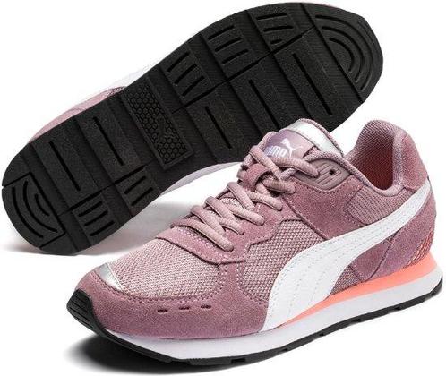 PUMA Vista Jr Sneakers Kinderen - Elderberry / Puma White -, Kleding | Dames, Schoenen, Verzenden