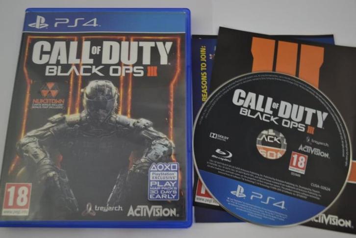 Call of Duty - Black Ops III (PS4), Spelcomputers en Games, Games | Sony PlayStation 4, Zo goed als nieuw, Verzenden