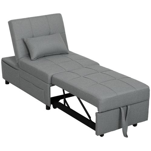 TRUUSK 3-in-1 Slaapstoel Met Bedfunctie, Uitschuifbare Slaap, Huis en Inrichting, Fauteuils, Nieuw, Verzenden