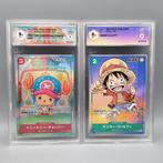 One Piece - 2 Graded card - Chopper & Luffy - Graad 9.5, Nieuw