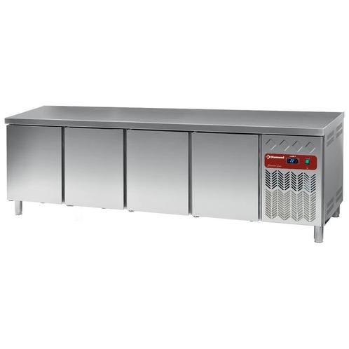 Gekoelde werktafel, geventileerd, 4 deuren EN 600x400 (760 L, Zakelijke goederen, Horeca | Keukenapparatuur, Koelen en Vriezen