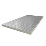 PIR 2-zijdig Aluminium 2400x1200x60mm Rd:2.70 (=2,88 mÂ²), Nieuw, Minder dan 5 m², Minder dan 4 cm, Muurisolatie