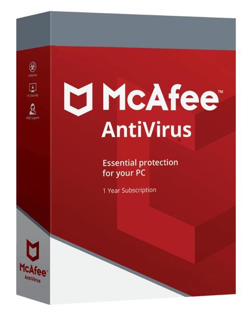 McAfee AntiVirus | 1 Apparaat | 3 Jaar, Computers en Software, Antivirus- en Beveiligingssoftware, Verzenden