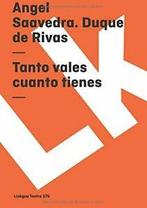 Tanto vales cuanto tienes (Teatro) (Spanish Edition)., Cd's en Dvd's, Dvd's | Drama, Zo goed als nieuw, Verzenden