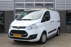 Ford Transit Custom 290 2.2 TDCI L1H1, Auto's, Euro 5, Stof, Gebruikt, Zwart