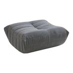 Voetenbank Kodsø 35x80x65 cm grijs [en.casa], Huis en Inrichting, Stoelen, Verzenden, Nieuw