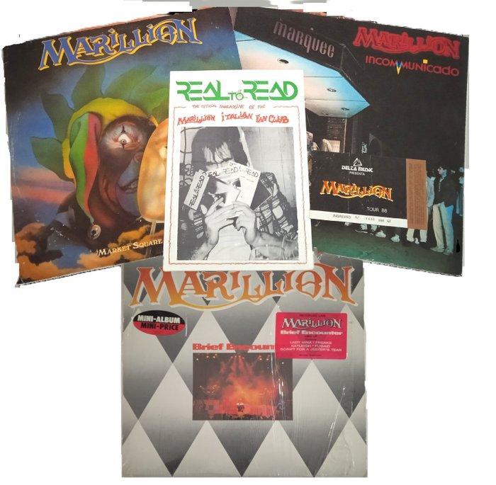 Marillion - 3 Albums plus a Fan Club magazine - Diverse, Cd's en Dvd's, Vinyl Singles