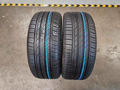 225/45/17 91V BRIDGESTONE TURANZA TOO1 7MM PROFIEL, Auto-onderdelen, Banden en Velgen, 17 inch, Erkend duurzaam, Zomerbanden, 225 mm