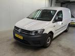 Volkswagen Caddy 2.0 TDI 75pk L2H1 Maxi Trendline, Auto's, Stof, Gebruikt, Volkswagen, Wit