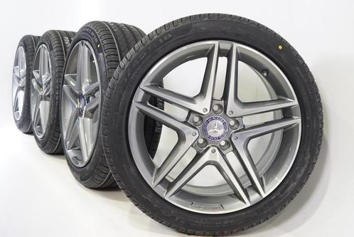 Mercedes A B CLA Klasse W177 W118 W247  18 inch velgen Pirel, Auto-onderdelen, Banden en Velgen, Velg(en), Gebruikt, 18 inch, Zomerbanden
