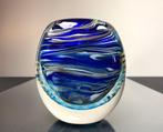 Maxence Parot - Vaas - Unieke kleuren en goud vaas - Glas, Antiek en Kunst, Antiek | Glas en Kristal
