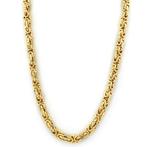 Handmade - Halsketting - Bizantina satinata - 12.3 g - 18, Sieraden, Tassen en Uiterlijk, Nieuw