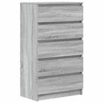 Ladekast Grijs Sonoma 60cm - Retourdeal - 35% Korting!, 5 laden of meer, 100 tot 150 cm, Nieuw, 25 tot 50 cm