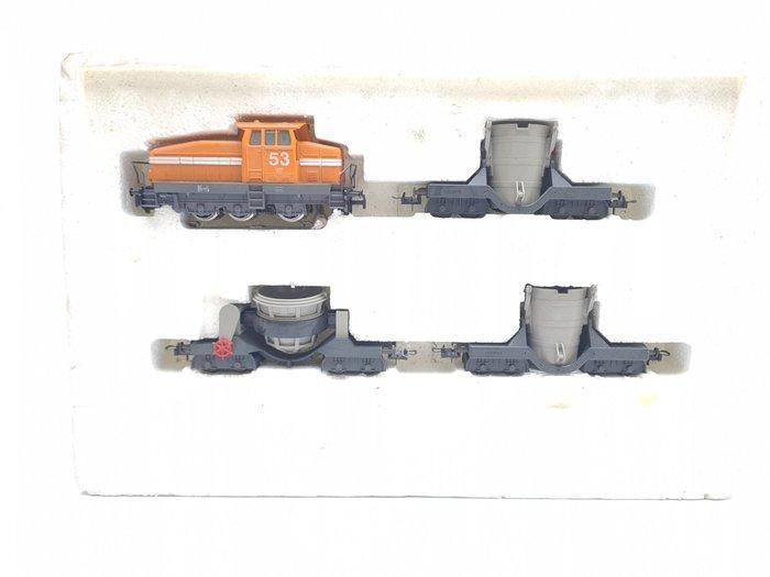 Märklin, Primex H0 - 2704 - Treinset (1) - Staaltrein met, Hobby en Vrije tijd, Modeltreinen | H0