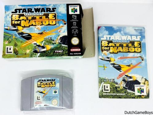 Nintendo 64 / N64 - Star Wars - Episode 1 - Battle For Naboo, Spelcomputers en Games, Games | Nintendo 64, Gebruikt, Verzenden