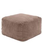 Theo Corduroy Poef - Mocha Bruin, Verzenden, Nieuw