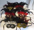 Kerstdecoratie Mangiafuoco (6) - Venetiaanse stijlmaskers –, Antiek en Kunst