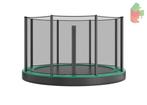 Trampoline AKROBAT ORBIT FLAT 305 (10ft) Green,inclusief..., Ophalen of Verzenden, Nieuw