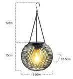 Solar LED Tuinlantaarn – Hangende Waterdichte Retro Lamp, Tuin en Terras, Buitenverlichting, Verzenden, Nieuw