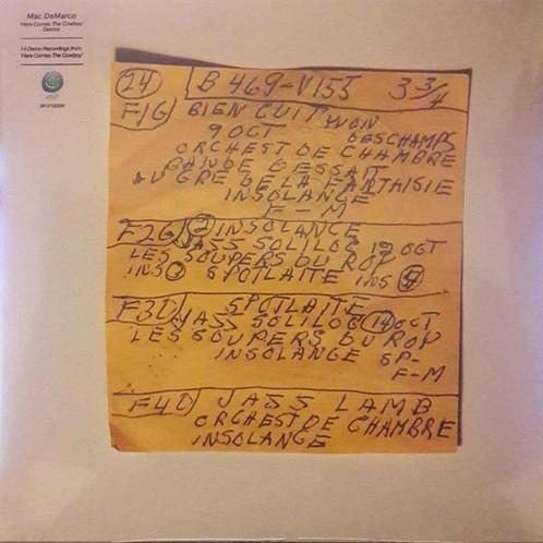lp nieuw - Mac Demarco - Here Comes The Cowboy Demos, Cd's en Dvd's, Vinyl | Rock, Zo goed als nieuw, Verzenden
