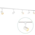 LED 1-fase Rails | Wit | 3 Meter | Dimbaar, Huis en Inrichting, Lampen | Plafondlampen, Ophalen of Verzenden, Nieuw, Metaal