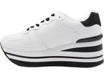 Guess Hektor Active - Lage Sneakers - Plateau - Wit, Verzenden, Zo goed als nieuw