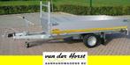 Plateauwagen 250x145 of 260x150cm 750 / 1.350kg aanhangwagen, Auto diversen, Aanhangers en Bagagewagens, Nieuw, Ophalen