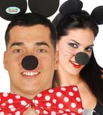 Schuimneus zwart - mickey mouse, Verzenden, Nieuw, Feestartikel