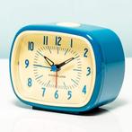 Retro Wekker - Blauw, Witgoed en Apparatuur, Wekkers, Verzenden, Nieuw