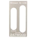 247WOOD FIS inleg 160x32 voor BSW 160-120, Verzenden, Nieuw