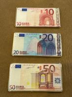 Wereld. Medal ND Banknoten 10,20 und 50- Euro Schein - 3 x, Postzegels en Munten
